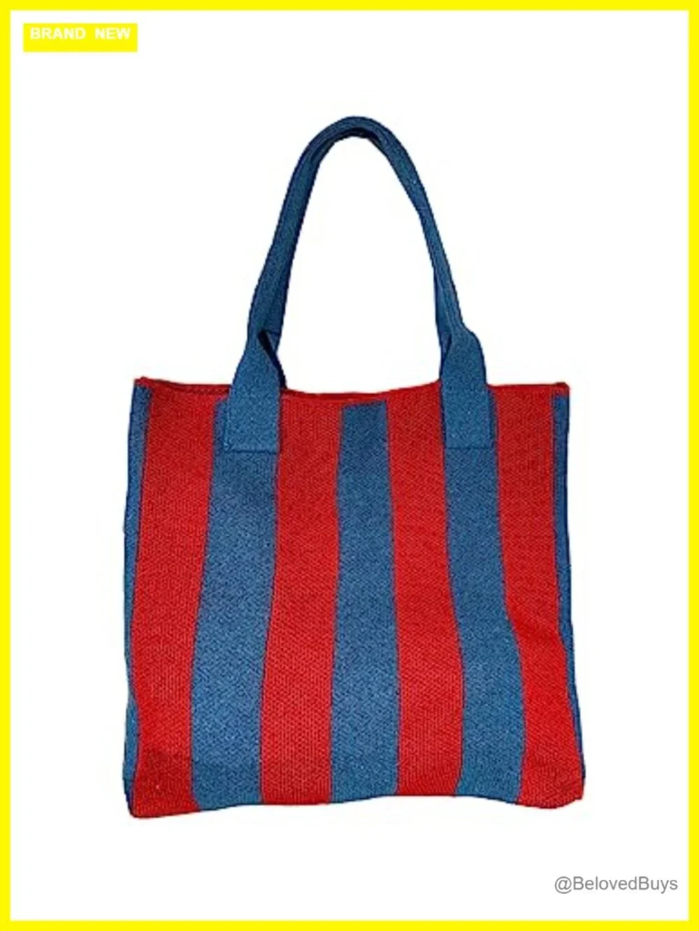 Hand Crocheted Tote Bag Large Shoulder Shopping Satchel